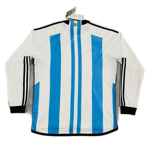 Argentina 2022 World Cup Home Long Jersey