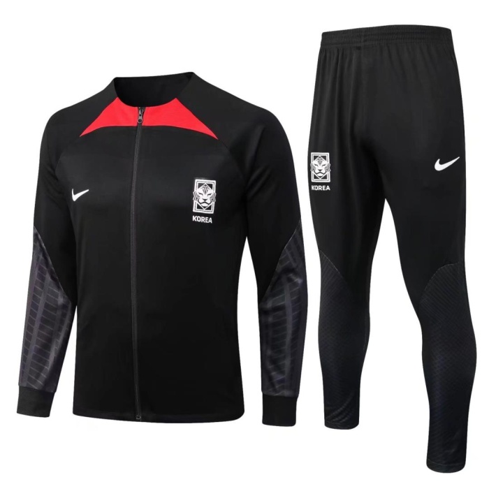 South Korea 22/23 Tracksuit - Black