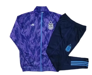 Argentina 22/23 Tracksuit - Purple/Blue