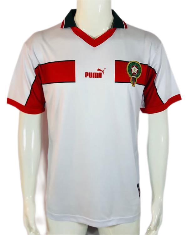 Morocco 1998 World Cup Away Soccer Jersey