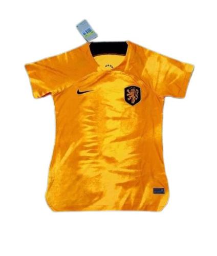 Netherlands Woman 2022 World Cup Home Jersey