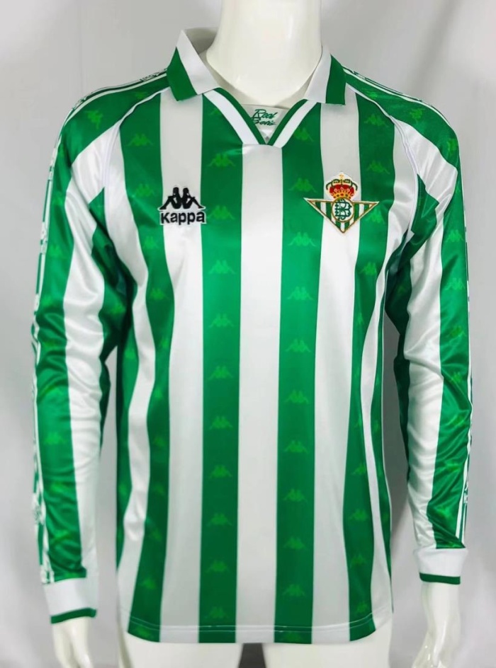 Real Betis 95/97 Home Long Soccer Jersey