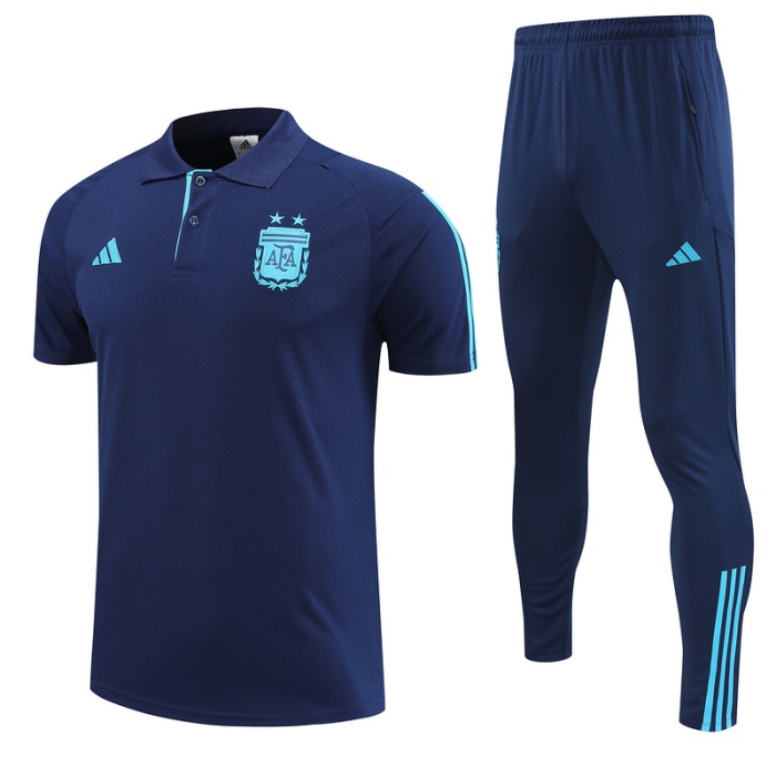 Argentina 22/23 Navy Blue Training Kit Jerseys