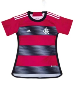 Flamengo Woman 23/24 Home Soccer Jersey