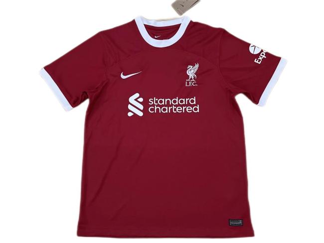 Liverpool 23/24 Home Leaked Soccer Jersey