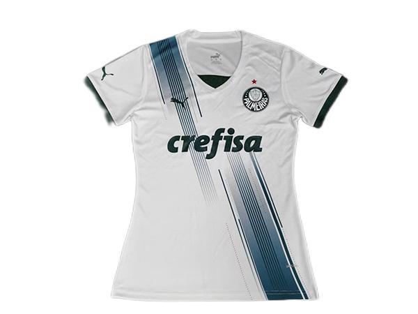 Palmeiras Woman 23/24 Away White Soccer Jersey