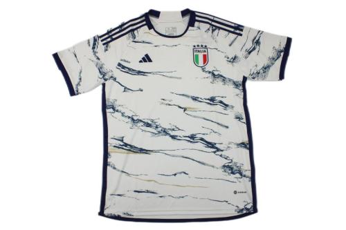 Italy 23/24 Away White Soccer Jersey
