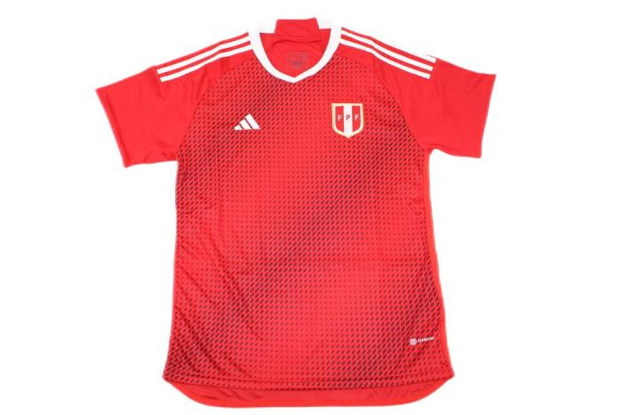 Peru 23/24 Away Red Soccer Jersey