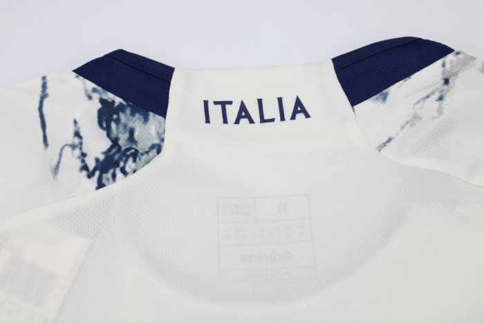 Italy 23/24 Away White Soccer Jersey