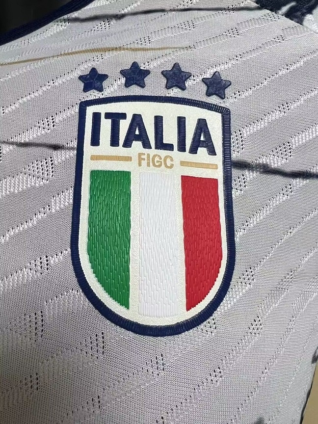 Italy 23/24 Away White Soccer Jersey(Player)