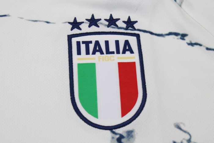 Italy 23/24 Away White Soccer Jersey