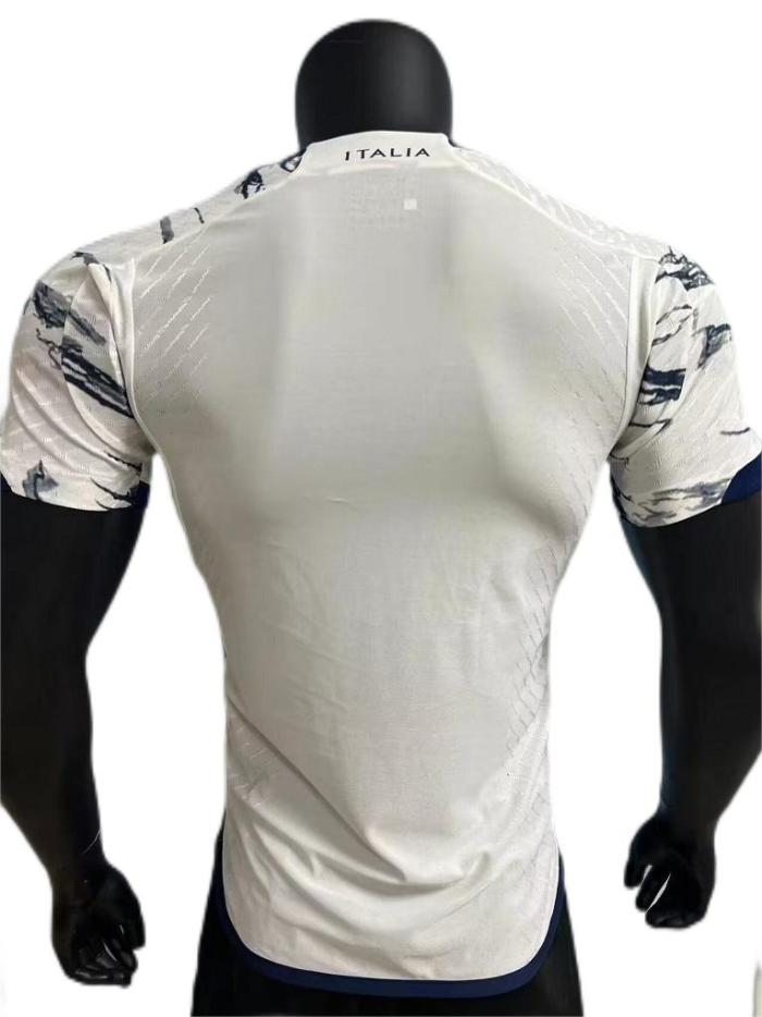 Italy 23/24 Away White Soccer Jersey(Player)