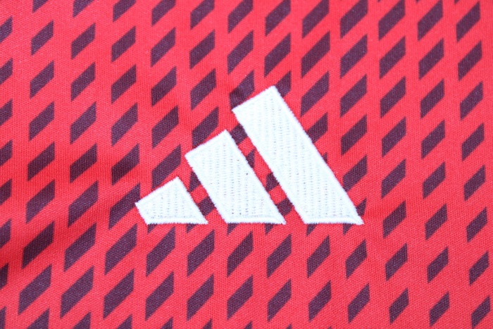Peru 23/24 Away Red Soccer Jersey