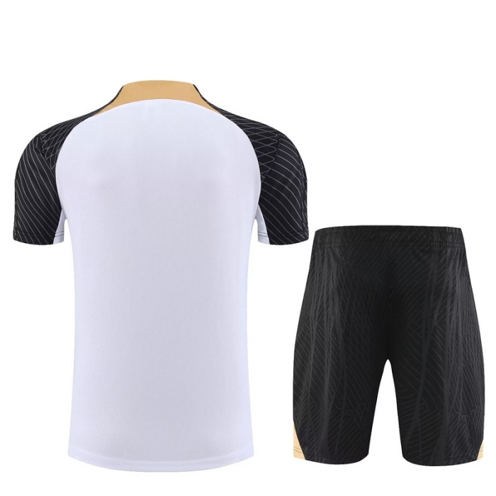 Chelsea 23/24 White/Black/Golden Training Kit Jersey