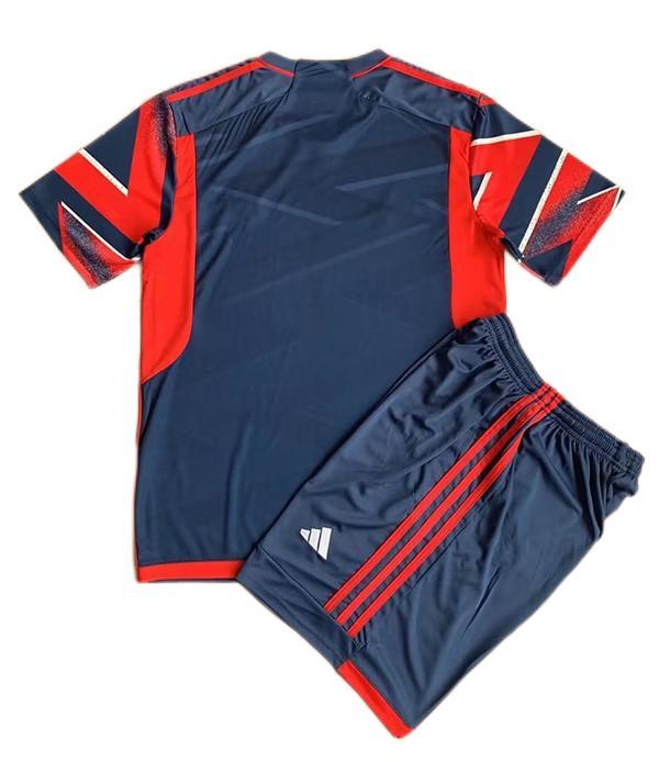 Kids-Arsenal 23/24 Concept Navy Blue Soccer Jersey