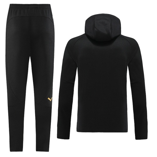 Marseilles 23/24 Hoodie Tracksuit - Black/Golden