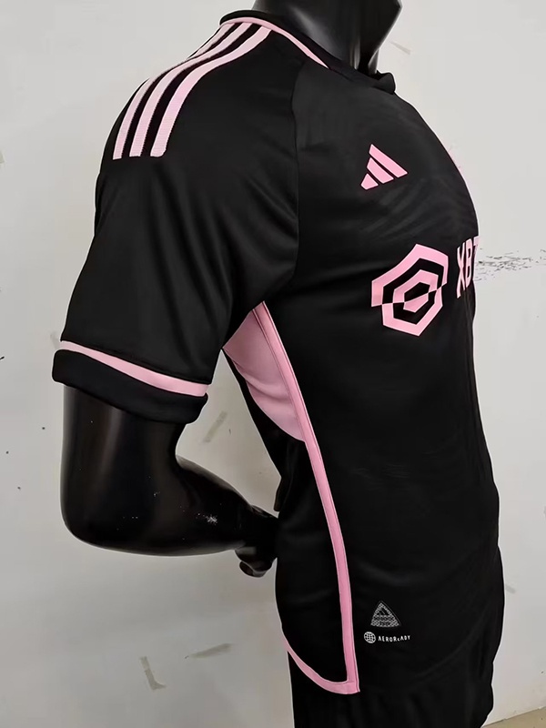 Inter Miami 23/24 Away Black/Pink Jersey(Player)