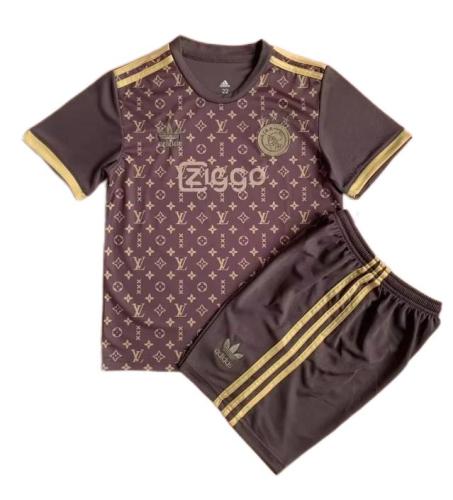 Kids-Ajax 23/24 Concept Brown Soccer Jersey