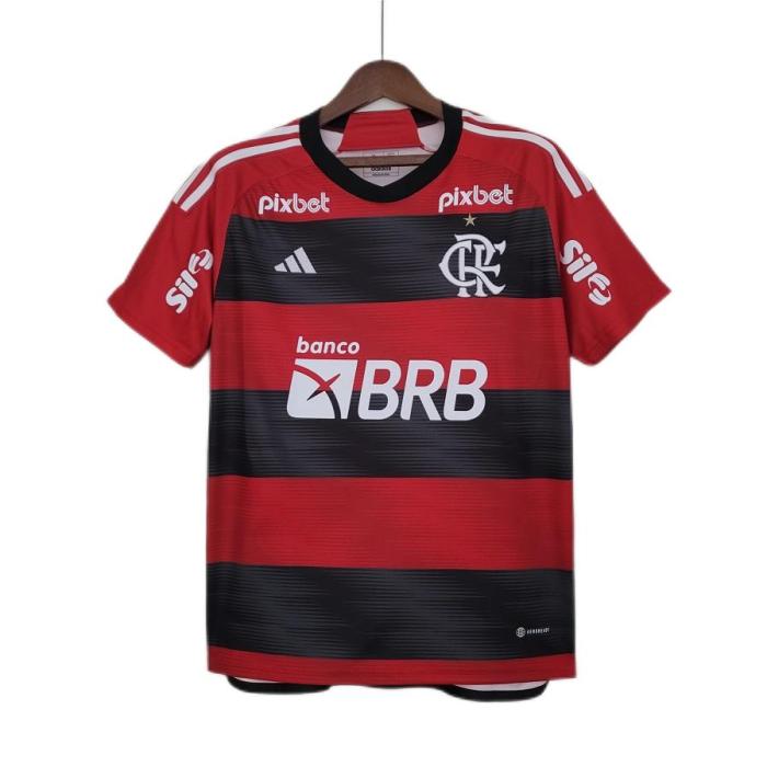 Flamengo 23/24 Sponsor Version Soccer Jersey