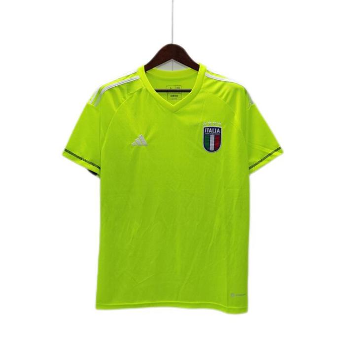 Italy 23/24 GK Green Soccer Jersey