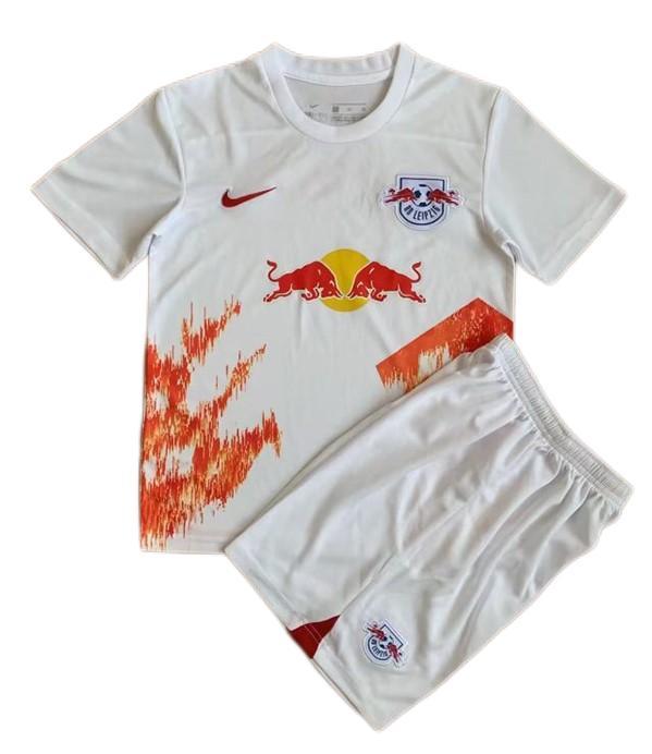 Kids-Leipzig RB 23/24 Special White Soccer Jersey