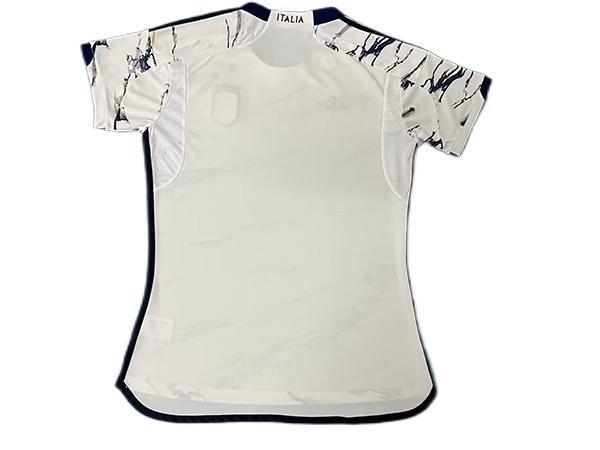 Italy Woman 23/24 Away White Soccer Jersey