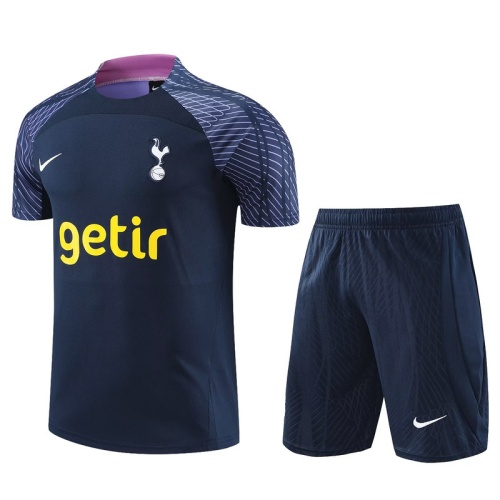 Tottenham 23/24 Navy Blue Training Kit Jerseys