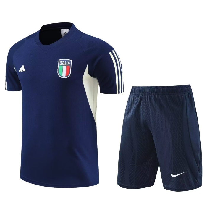 Italy 23/24 Navy Blue Training Kit Jerseys