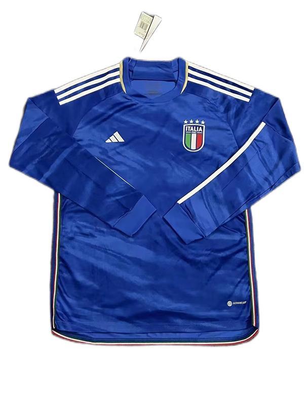 Italy 23/24 Home Long Soccer Jersey