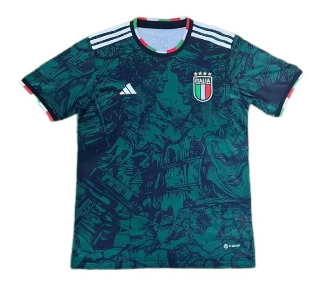 Italy 23/24 Special Dark Green Soccer Jersey