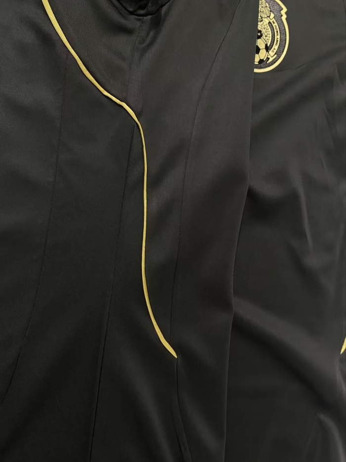 Mexico 11/12 Away Black Soccer Jersey