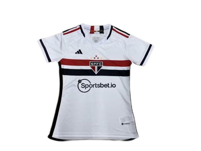 Sao Paulo Woman 23/24 Home Soccer Jersey
