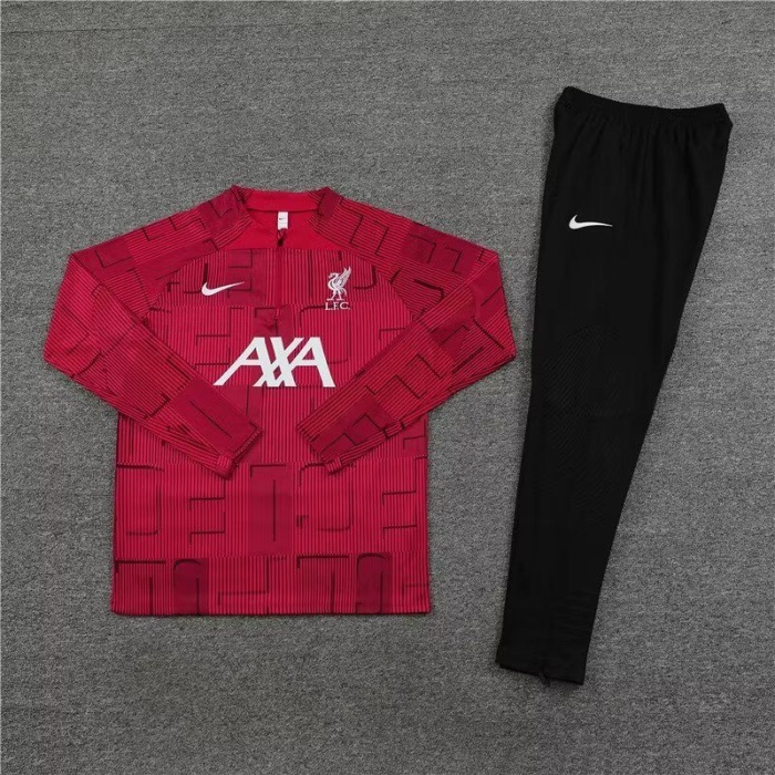 Kids Liverpool 23/24 Tracksuit - Red