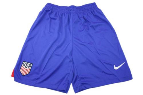 USA 2022 World Cup Away Blue Soccer Shorts