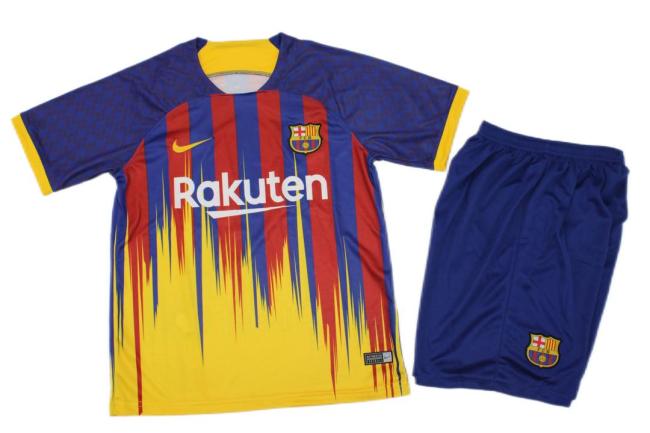 Kids-Barcelona 23/24 Concept Soccer Jersey