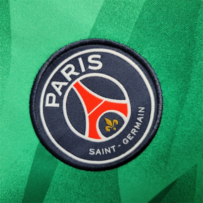 23-24 PSG Green Goalkeeper Soccer Jersey