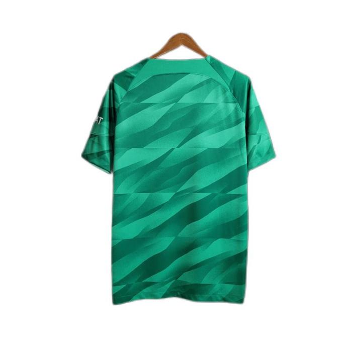 23-24 PSG Green Goalkeeper Soccer Jersey