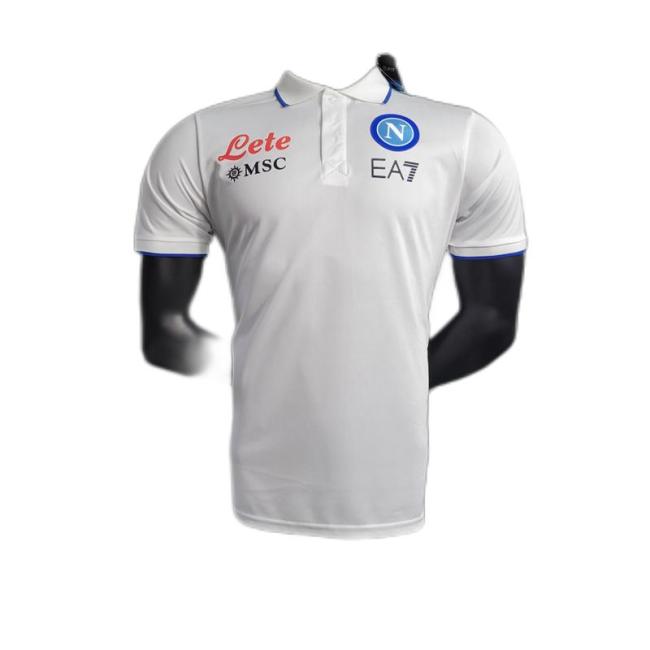 23-24 POLO Napoli White Soccer Jersey