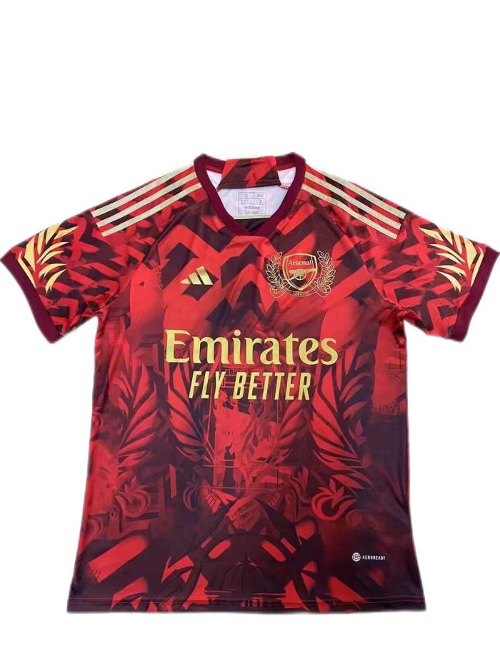 Arsenal 23/24 Concept Red Soccer Jersey