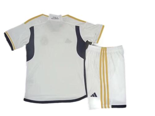 Kids-Real Madrid 23/24 Home Soccer Jersey