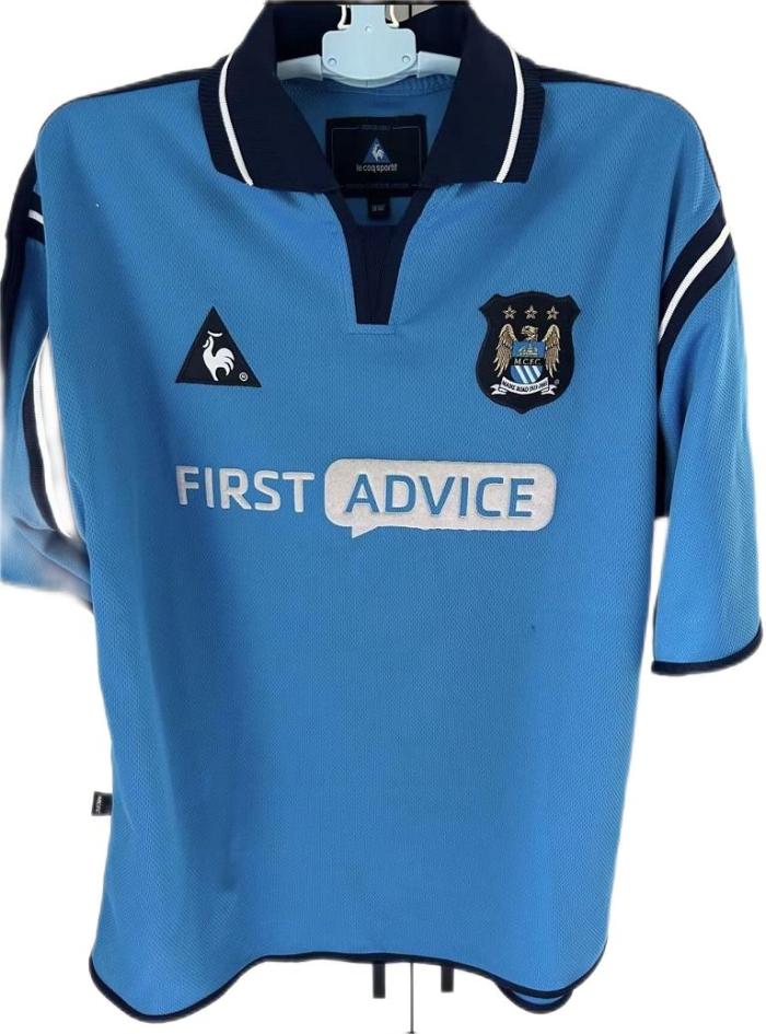 Manchester City 02/03 Home Soccer Jersey