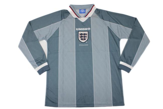 England 1996 European Cup Away Long Jersey