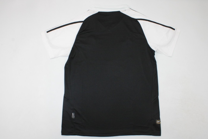 Real Madrid 01/02 Away Black/White Soccer Jersey