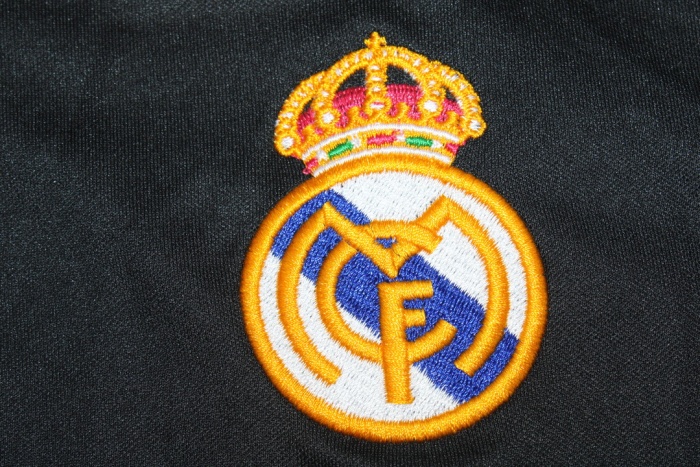 Real Madrid 02/03 Away Black Soccer Jersey