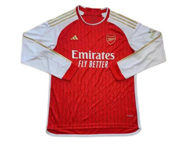 Arsenal 23/24 Home Long Soccer Jersey