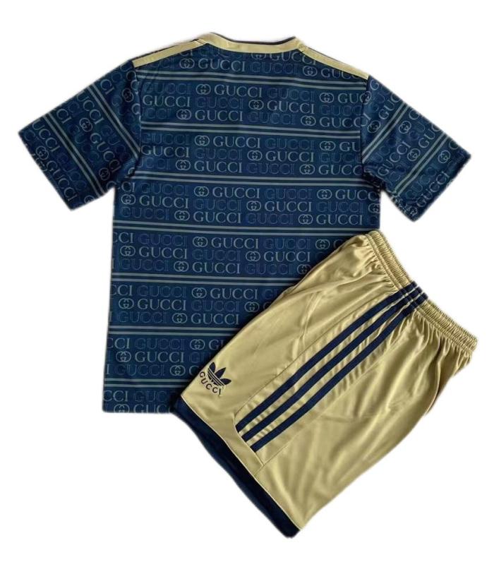 Kids-Juventus 23/24 Concept Black/Golden Soccer Jersey