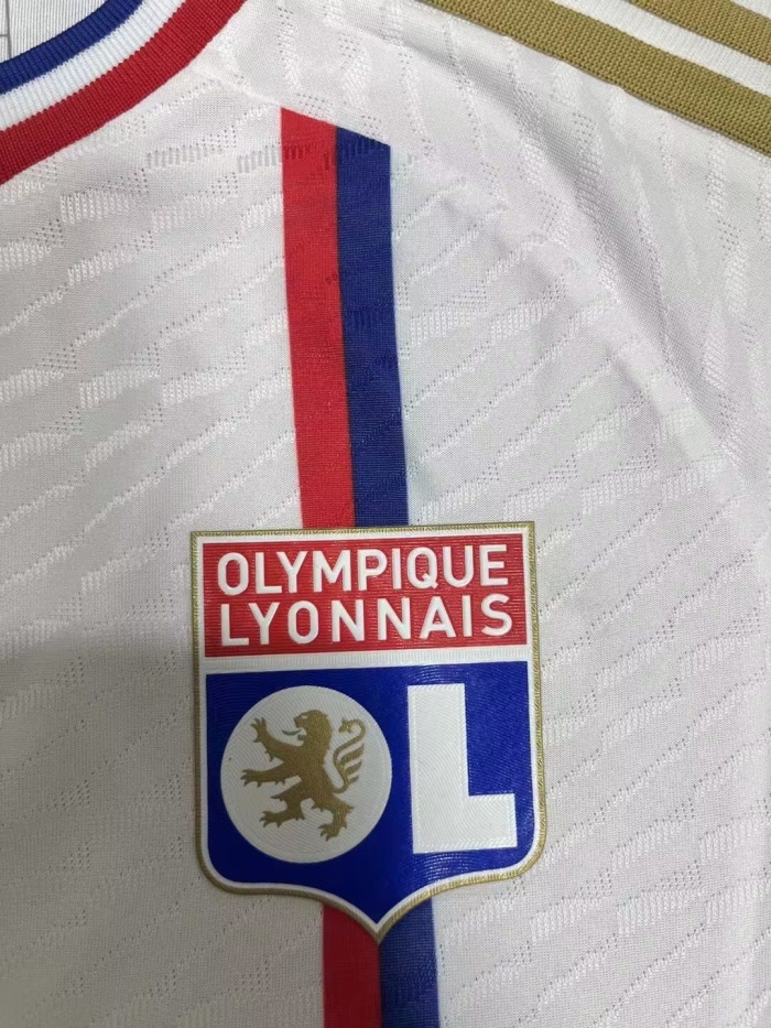 Lyon 23/24 Home Soccer Jersey(Player)