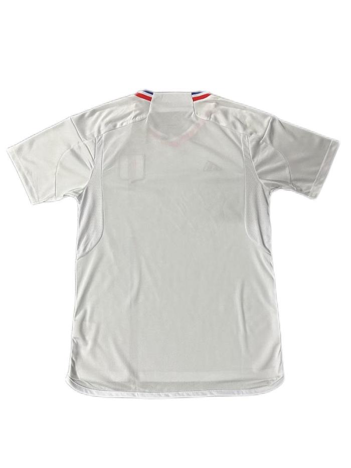 Lyon 23/24 Home Soccer Jersey