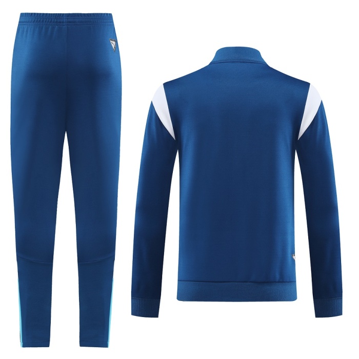 Manchester City 23/24 Tracksuit - Dark Blue/Blue