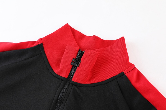 AC Milan 23/24 Tracksuit - Black/Red